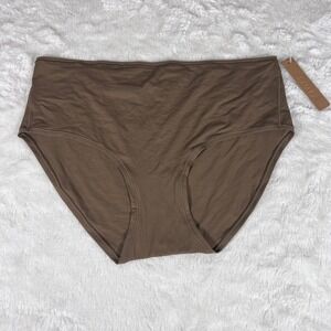 SKIMS Womens Fits Everybody Mid Rise Brief Oxide Brown PN-BRF-0806 Size 3X NWT